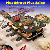 Appareil à Raclette 8 Personnes
